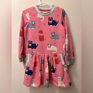 Mini Boden Cat Dress - Size 4-5 EUC